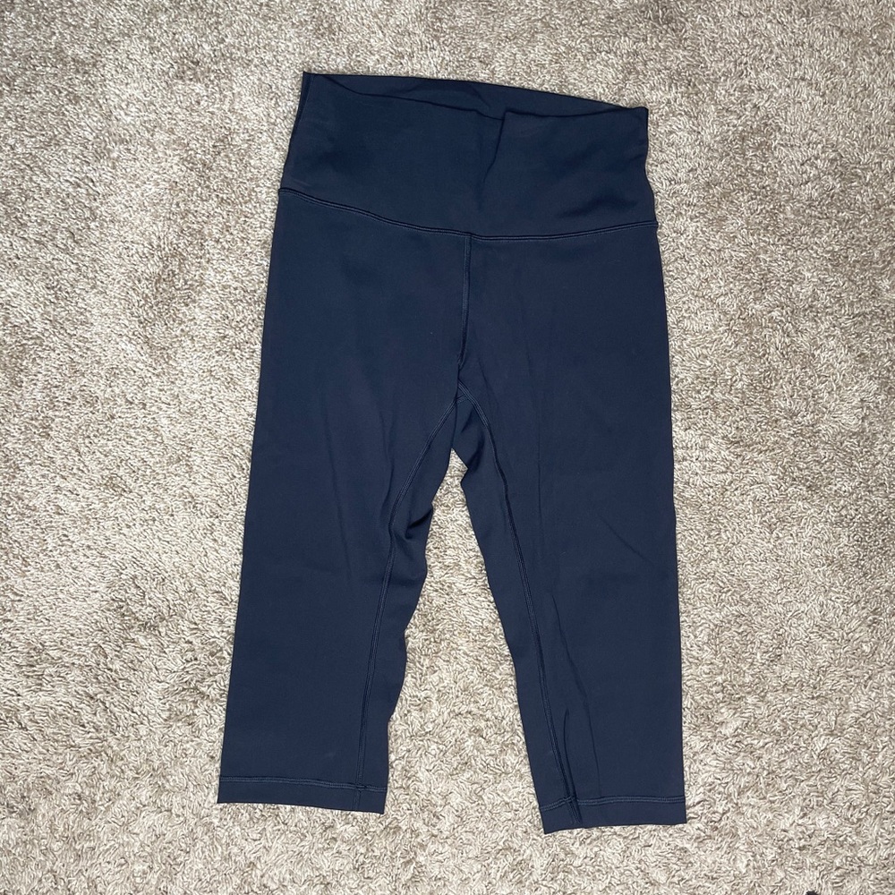 Lululemon Cropped Black Leggings